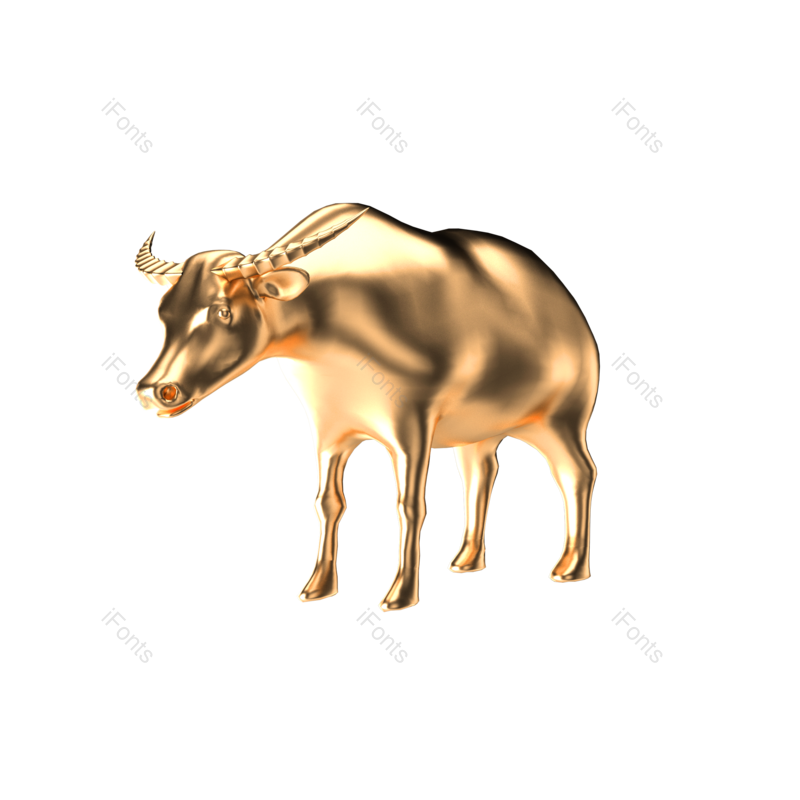 元素图片,立体元素,金色PNG,免抠素材